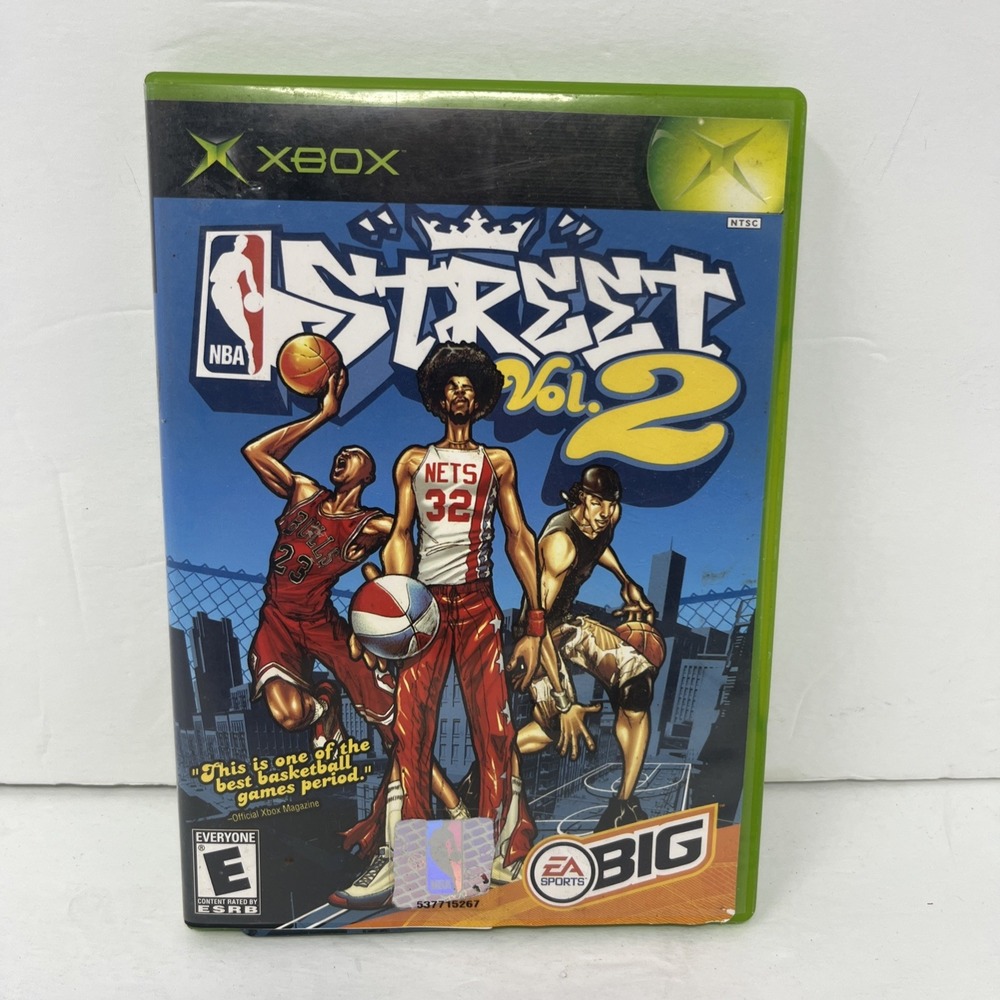 EA SPORTS BIG NBA Street Vol. 2 Xbox Game Missing Back Artwork